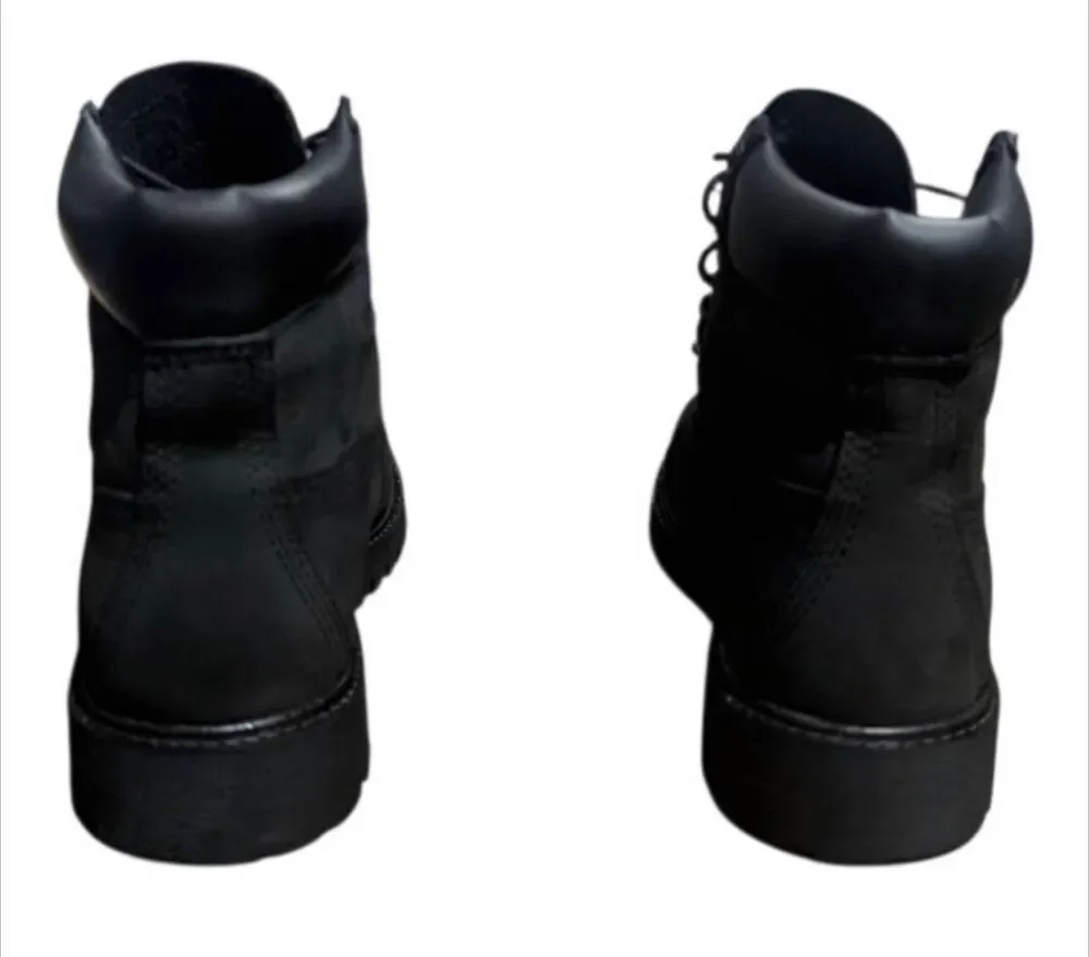 TIMBERLAND 6 Inch Premium Waterproof Boot In Black Size 6
